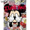 Diamond Mosaic 30x40cm Colorful Diamond Painting Mickey Mouse Full Round Embroidery Cartoon Creative Hobbies Wall Decor