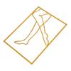 Female Art Wall Decoration Minimalist Modern Iron Art Innovative Metal Line Wall Art Decor for