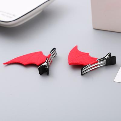 2025 3D Bangs Hairpin Cute Sweet Broken Hair Clip Bat Wings Headwear Party