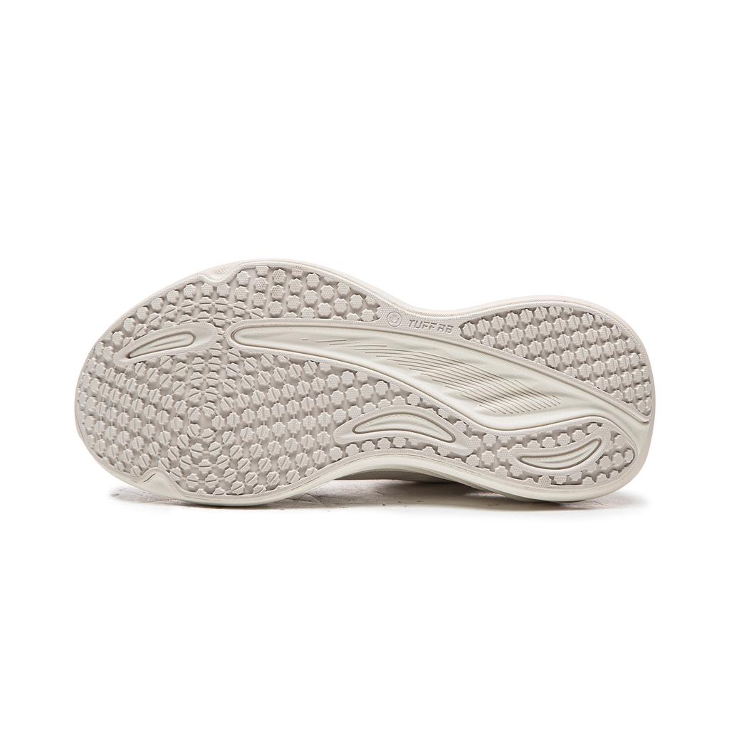 Li Ning Leisurely 2 Cushioning Slip Resistant Abrasion Resistant Breathable Low Top Running Shoes Women's White Gray ARSW040-5