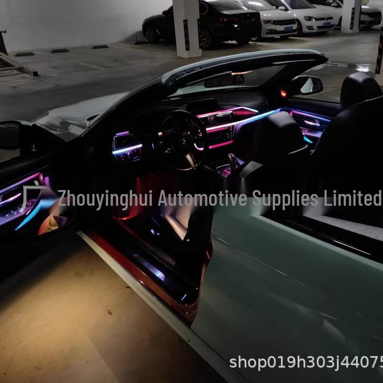 64-Color Ambient Interior Light for 2013-2019 BMW 3 Series, 4 Series, and 3GT
