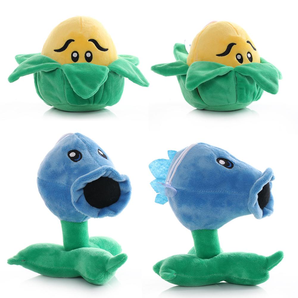 15cm Game PLANTS VS. ZOMBIES PVZ Soft Stuffed Toys Plant Cartoon Soft Plush Dolls Toy Plushie Doll Xmas Gift For Kids