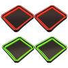 2Pcs Portable Collapsible Silicone Magnetic Tray for Small Metal Parts Storage Organizers Suitable for DIY Enthusiasts