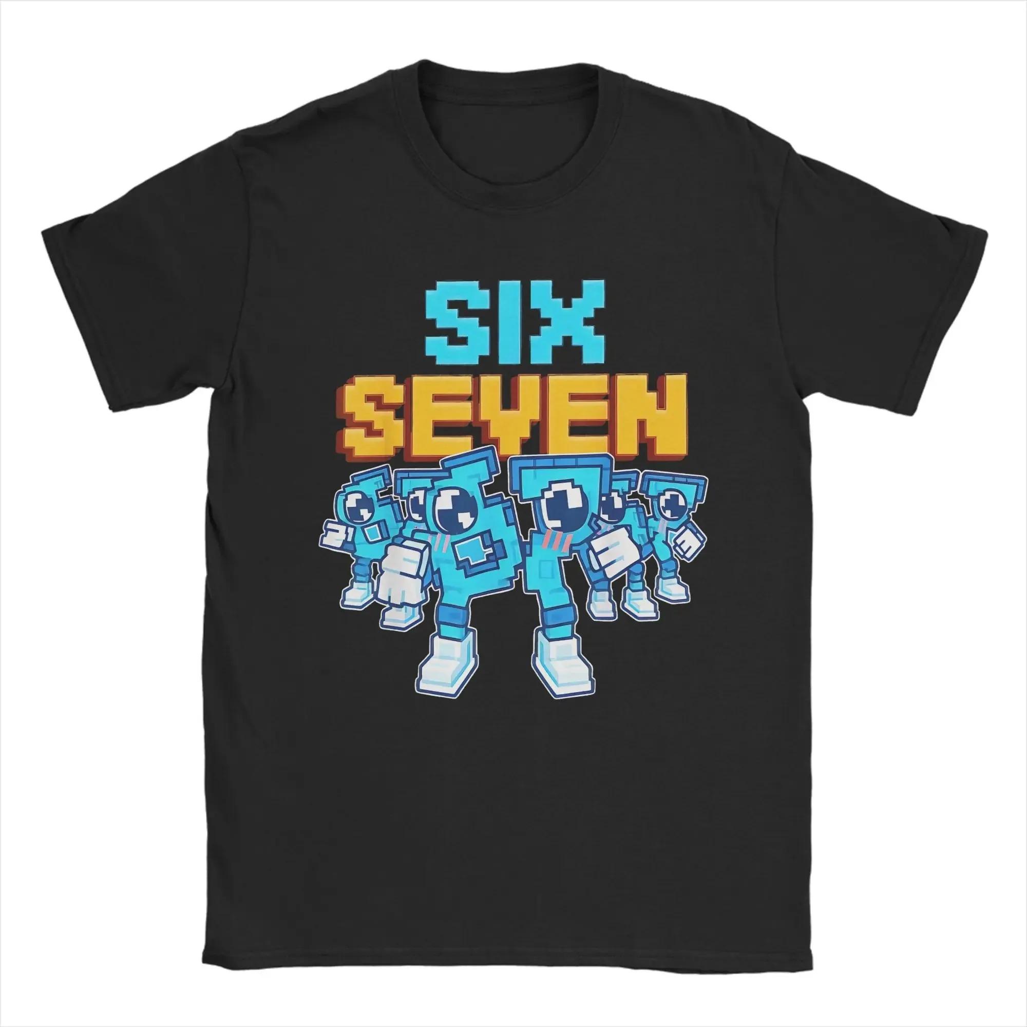 Fun Games Oversized Men and Womens Tshirts Funny and Creative Retro Pixel Style Short Sleeves 67 Printed Y2k Humorous Tshirts S