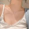 Exquisite full diamond star necklace female niche design high-end collarbone chain simple cold wind necklace