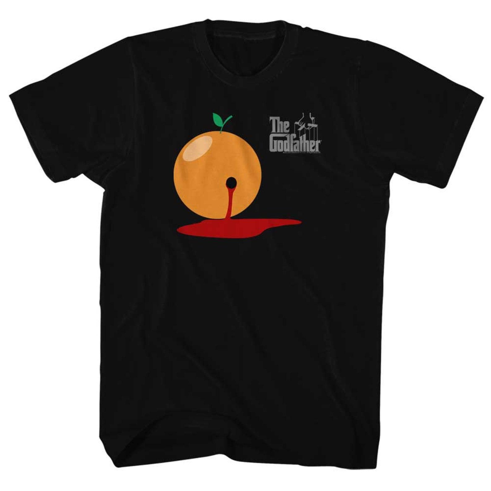 Godfather Blood Orange Black Adult T-Shirt S
