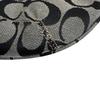COACH 6842 Crossbody, one belt Signature canvas Shoulder Bag black canvas Used