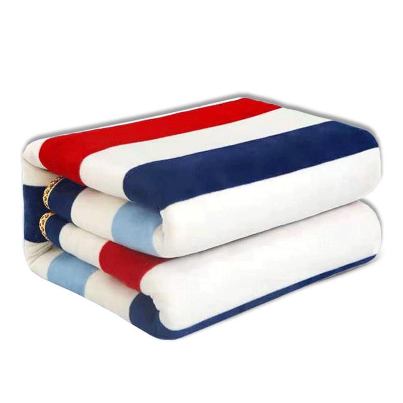 100W Intelligent Timed Dual Control Electric Blanket Thickened Student Dormitory Heating Quilt Household  Temperature Regulating Blanket