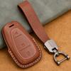 Genuine Leather Key Case Cover Suitable for Chevrolet Tracker Buckle Malibu XL Explorer Volando Pioneer Key Fob Protector