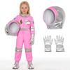 with Gloves Child  Spaceman Outfit with Cap Space Suit Rocket Jumpsuit  Stage Wear