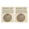 Friendship Blessing Coin Friends Are Angels Following You Through Life Blessing Coin with Emotional Support Card Pocket Friendship Keepsake Gifts