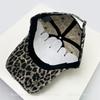 Leopard Print Embroidery Baseball Caps Sun Protection Broken Style All-Match Personalized Peaked Hats Street Style Trendy Ins Style Latest Women