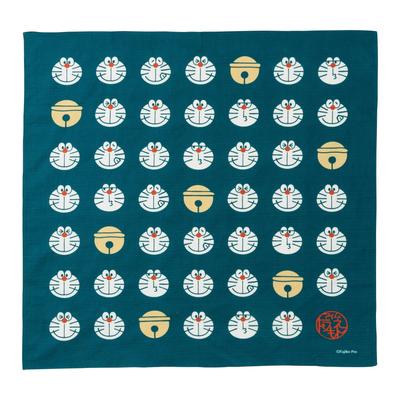 Marushin Doraemon Furoshiki Made in Face Dot 2905000900 (Einwickeltuch), Japan, Süß, 100% Baumwolle, Groß, Waschbar, Design,