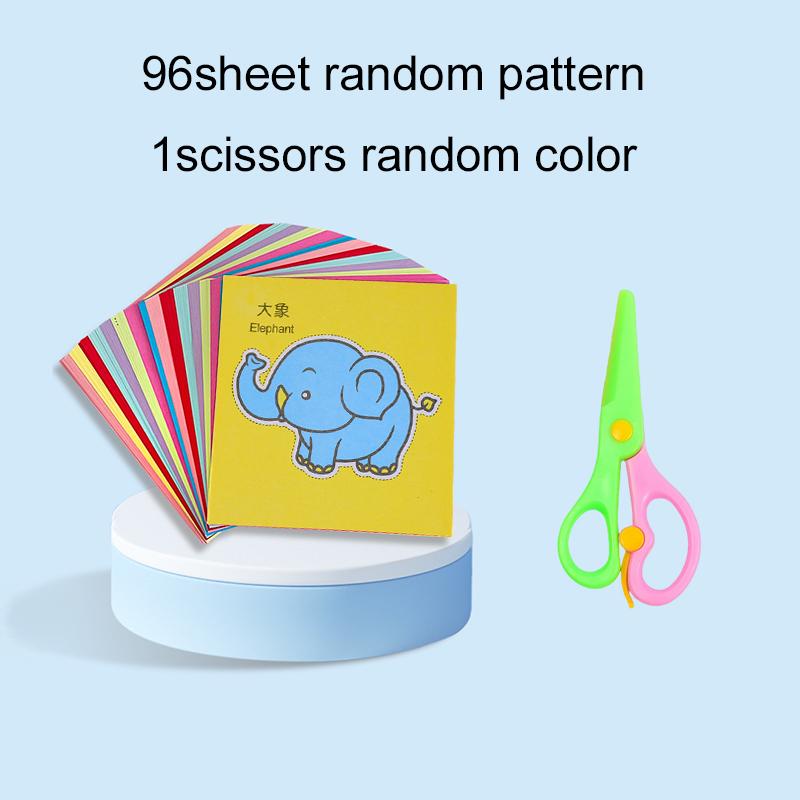 Children Handicraft Toys Paper-cutting Art Brain-boosting Hands on Ability Training Parent-child Interaction Toys for Kids TMZ
