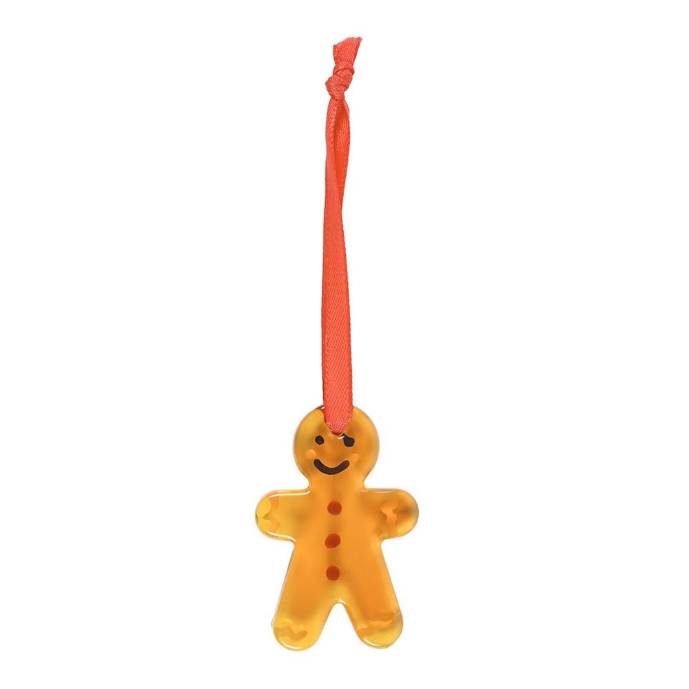 Something Different Glass Gingerbread Man Hanging Ornament (Pack of 20)