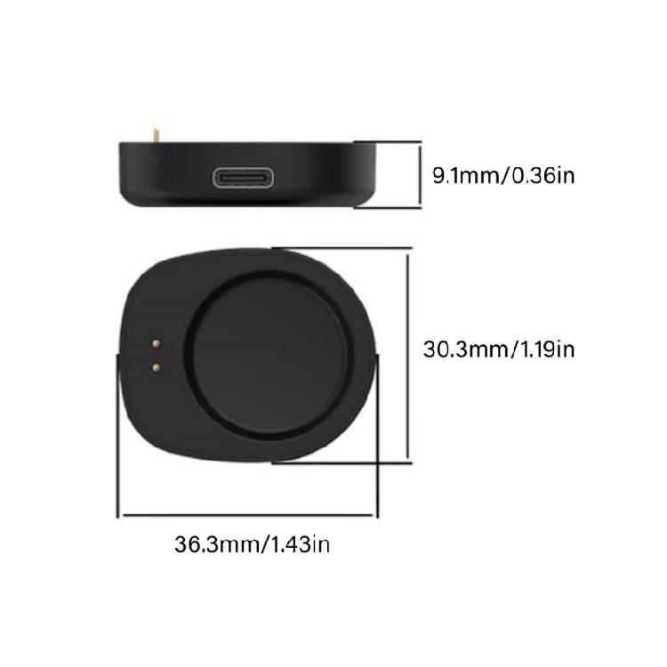 Easy To Carry Travel Friendly Magnetic Charging Line for Helio/Balance Watch USB C Fast Power Transfer Secure Connection