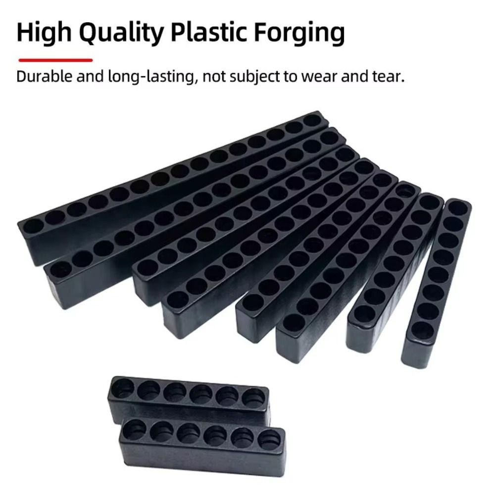 Hex Shank Screwdriver Head Storage Plastic Drill Bit Stand New Drill Bit Head Storage