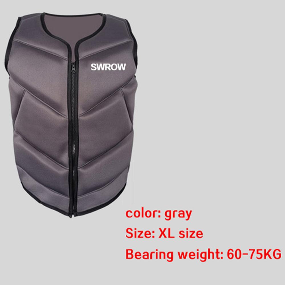 Gilet di salvataggio in neoprene per adulti portatile da esterno per nuoto pesca kayak canoa sicurezza salvataggio giubbotto di salvataggio 2021