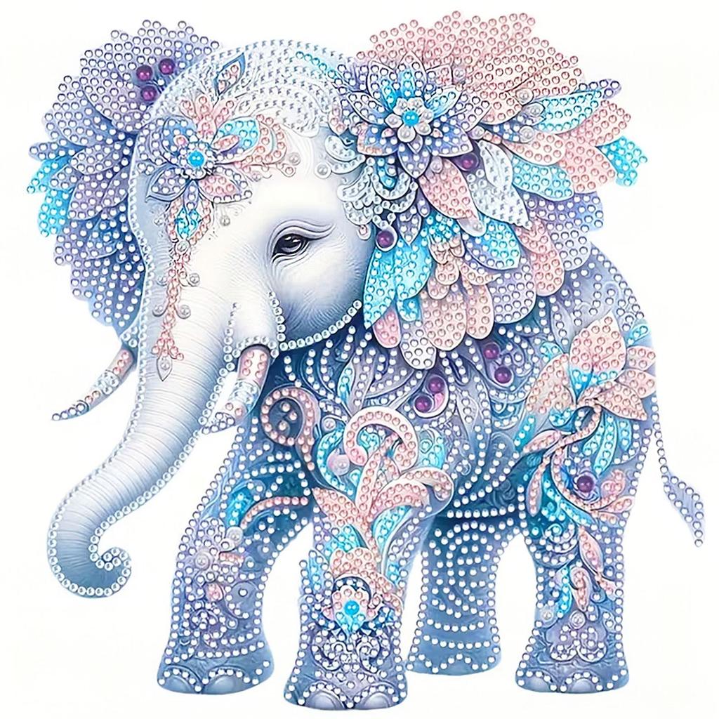 Elephant, Sea Turtle, Special-shaped Diamond Painting, Handmade Sticker Material Pack 30 * 30 Diamond Sticker Decorative Painting