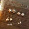 Pearl Stud Earrings 2026 New Trendy Commuter Versatile Earrings Female Korean Temperament Internet Celebrity Earrings