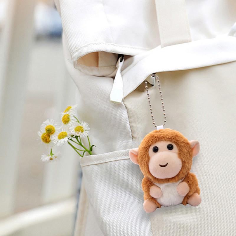 Plush Monkey Stuffed Animal Toy With Soft Short Plush For Kids And Gifting