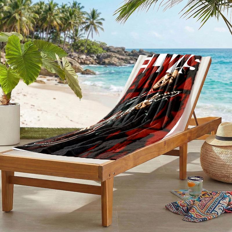 Elvis Fashion Beach Towel: Ideal for Summer Adventures Soft, absorbent and quick drying suitable for swimming and bathing