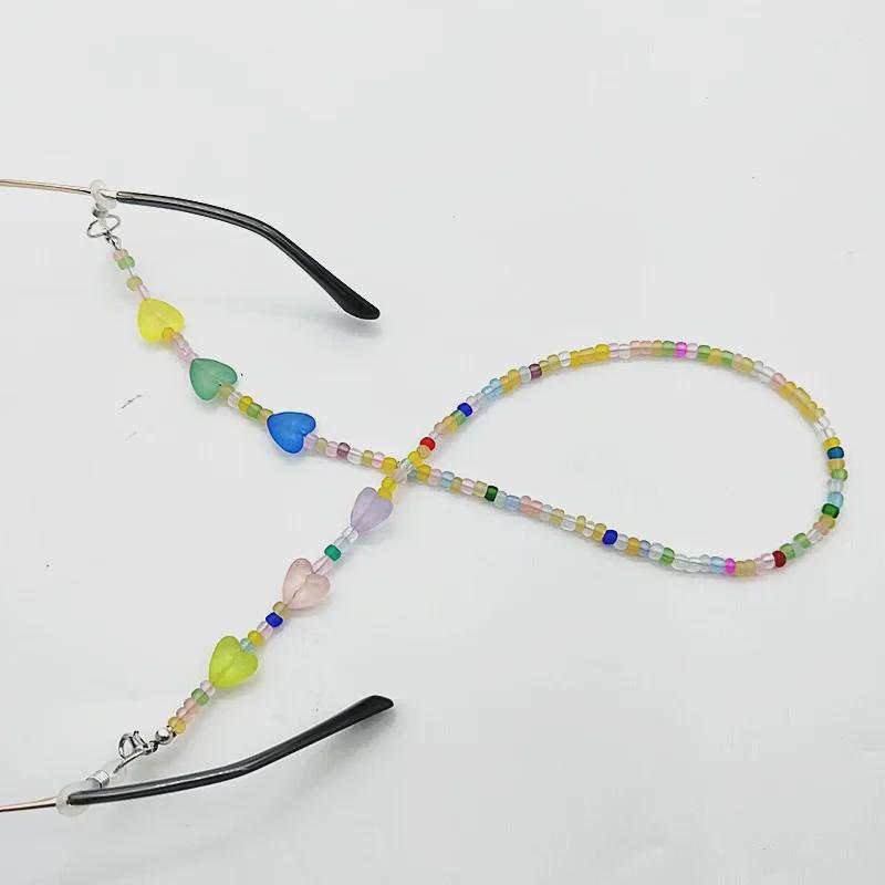 Koreanische Mattierte Liebesbonbon-Brillen- & Hutkette