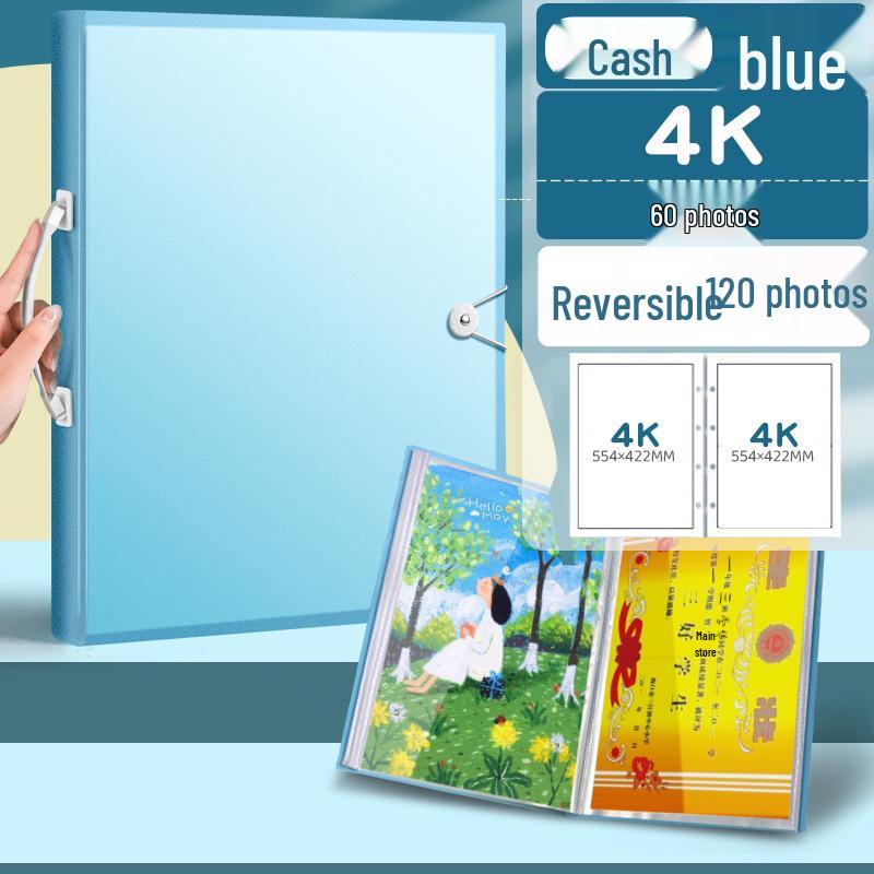Kunst- und Skizzenkollektion für Kinder: 2 Fotoalben, Aufbewahrung für Zeichnungen, Klammern für Papier/Poster, 3 Malbücher
