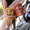 Drôle Tong Tong Tong Personnage Bâton Visage Changeant Jouets Porte-clés Figure Bureau Jouet Anti-stress Poupées Poupée Créative Cadeaux Enfants