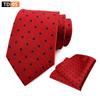 Suit Polka Dot Polka Dot Elegant Atmospheric Suit Tie Pocket Towel Suit