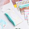 Snap-Strap Flip Cover Carrying Case Cosmetic Pouch Tissue Box Stroller Accessories Wet Wipes Bag