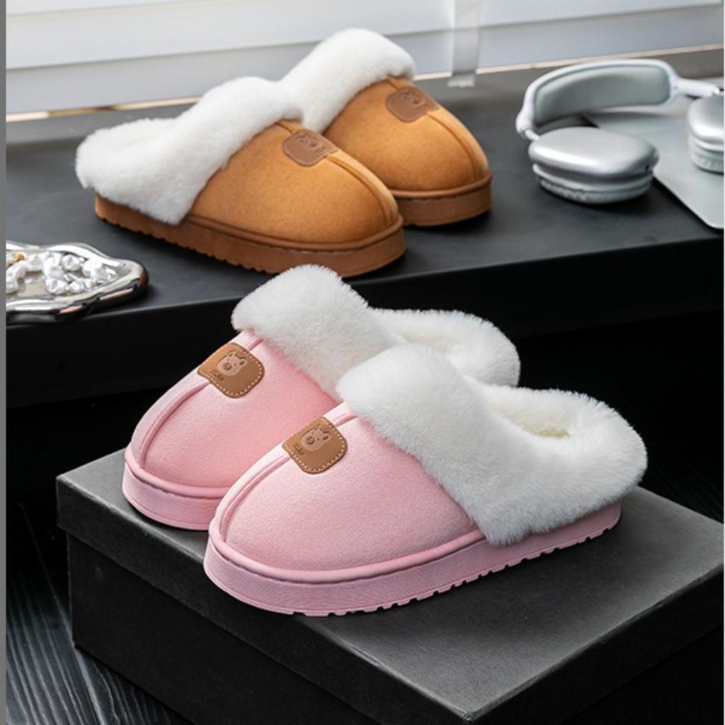 Männer und Frauen, Schuhe mit dicker Sohle, Plüschschuhe, Rutschfeste Schuhe, Innen- und Hausschuhe, Atmungsaktive Schuhe, Warme Schuhe