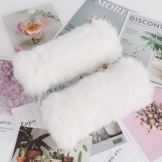 New Brand Women Real Natural Rabbit Fur Mittens Winter Warm Fluffy Lady Real Rabbit Fur Gloves Knitted Good Elastic Fur Glove