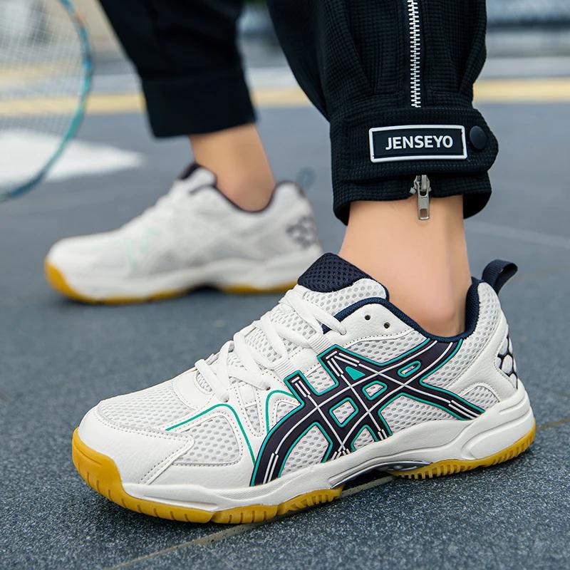 Badminton Shoes Handball Table Tennis Shoes Training Volleyball Shoes Outdoor Wear Resistant Outdoor Golf Shoes Brand Sneakers