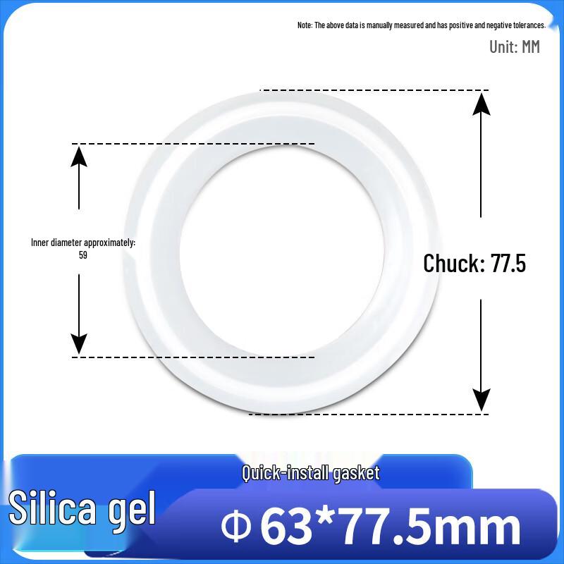 Silicone Quick-Connect Round Sealing Gasket