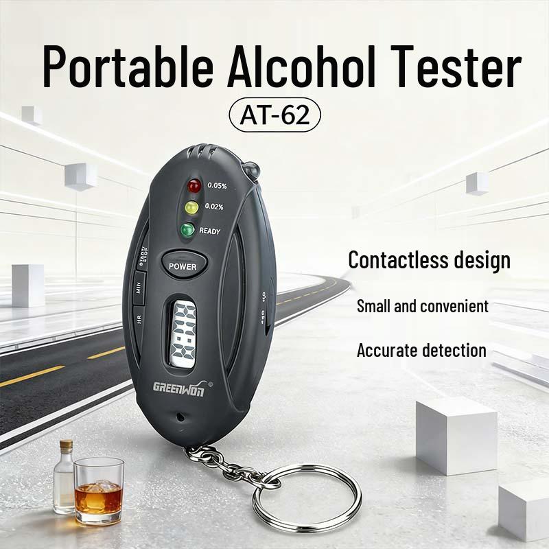 AT-62 Tragbarer Alkoholtester, Berührungsloses Design