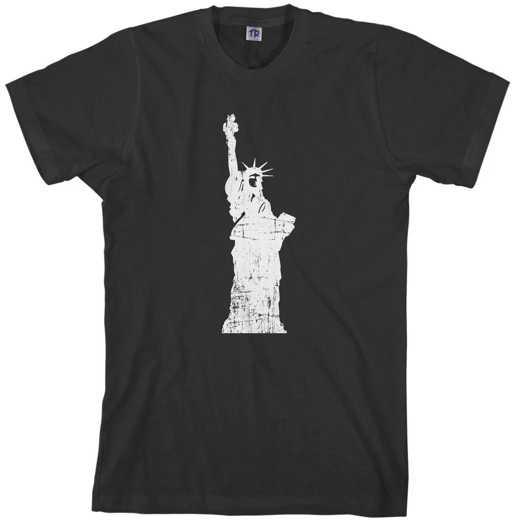 Threadrock Men s Statue Of Liberty T shirt New York City 4XL