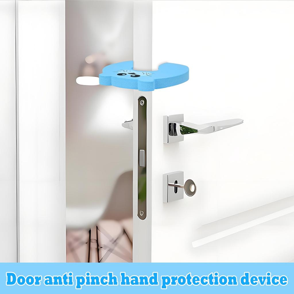 8-piece Antis Pinch Hand Protections Device For Door Blocking
