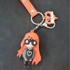 Llavero Creativo de Dibujos Animados de Bad Bunny: Colgante de Coche de PVC Epoxi Estilo Europeo