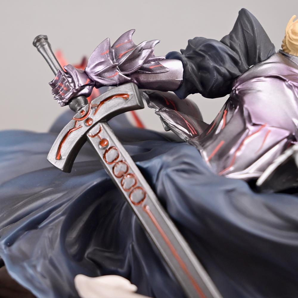 Nová Originální Fatenight Fate Night Černá Krátká Šavle Gk Bojovník Ruční Kvadratický Prvek Anime Soška Dekorace Model Dárek