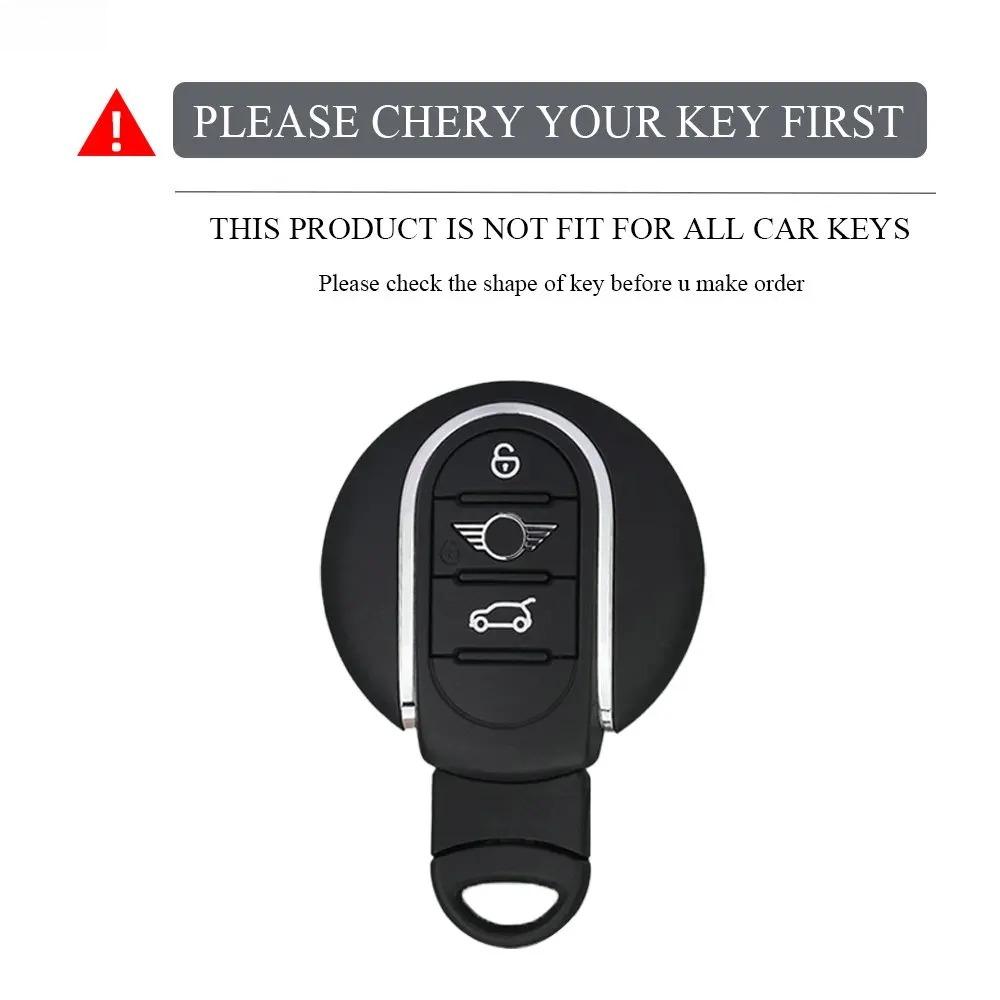 New Tpu Car Key Shell Fob Cover Keychain For Bmw Mini Cooper S One Jcw F54 F55 F56 F57 F60 Clubman Countryman Key Case Protector