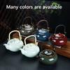Ceramic Home Handle Teapot Set, Tea Room Accessories, Kiln Change Tea Pot for Tea Brewing In Mug, Beauty Health Tea Set, 700ml