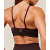 Gymshark Vital V Neck Sports Bra Rich Maroon Marl B3a4k Nc65