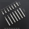 40pcs Torx Star Spline Hex Allen Key Socket Bit Set 3/8 & 1/2 Drive Long Deep