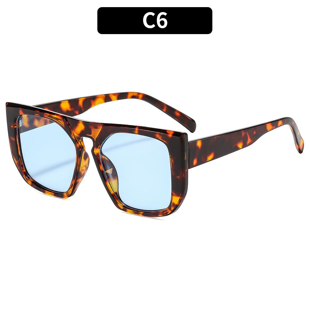 Women's Sunglasses, Men's and Women's Fashion Large-frame Sunglasses