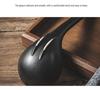 Japanese Ceramic Long-Handle Soup Spoon for Porridge & Hot Pot