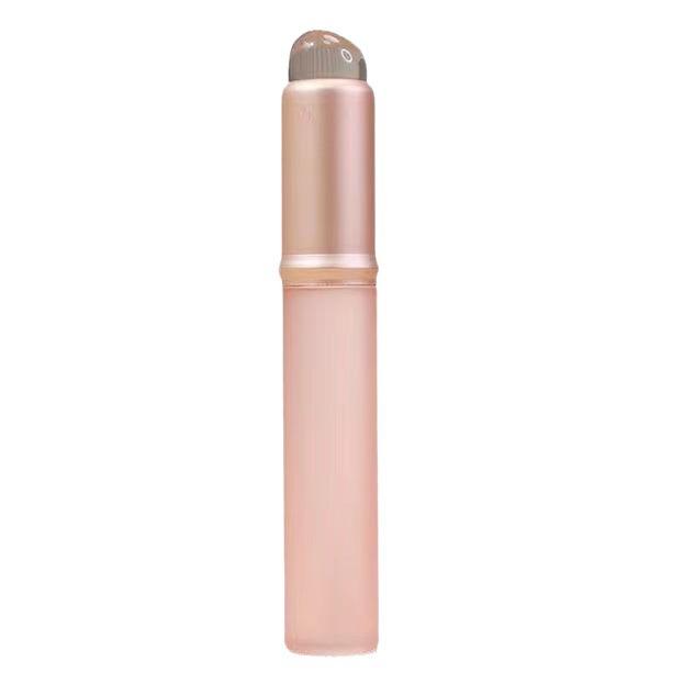 Upgrade Silicone Lip Brush With Cover Angled Concealer Brush Lipstick Application Smudge Balm Lip Make Up Brush Cosmetic Tool розовый