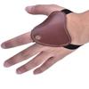 Bogen    y Linke Hand Schutz PU  ive Handschuhe Schießen  or(Schwarz)