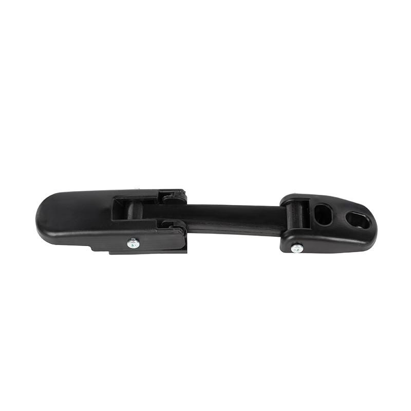 Hood Latch Kit with Brackets Black Plastic 315-5502&315-5503 for Mack CH Hood Latch & Catch Bracket