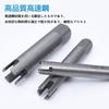 M4-M22 Tap Extractor Set, Screw Extractor, Broken Screw and Bolt Extractor, Stripped Screw Tap Extractor Set, Remover of Broken Heads and Taps, Screw